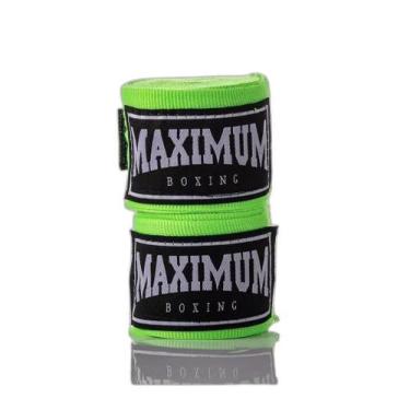 Imagem de Bandagem Par Maximum Muay Thai 3 Metros Boxe Kickboxing