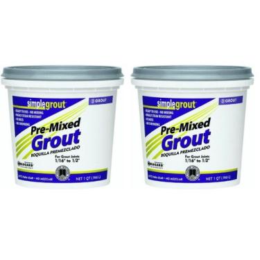 Imagem de Palheiro Grout CUSTOM PMG380QT Simple Premium de 1 L (pacote com 2)