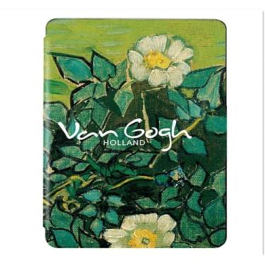 Imagem de Akacy Capa com padrão pintado para Kindle de 6 polegadas (8ª geração – versão 2016) capa leve de couro PU com hibernar/despertar automático para e-reader Kindle 2016 (21)