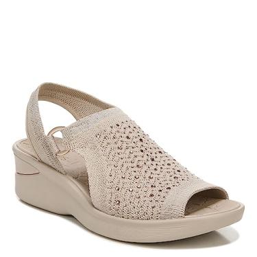 Imagem de Sandália feminina BZees Star Bright Slingback Wedge, Champanhe, 41