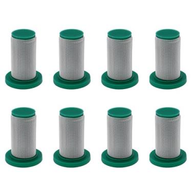 Imagem de 8079-PP-100 Bocais de pulverizador filtro para bicos pulverizadores teejet, com tela de malha 100 de aço inoxidável - 8 peças
