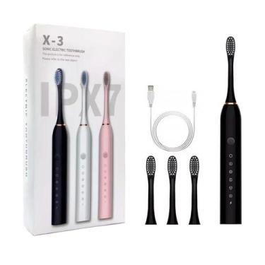 Imagem de Escova Elétrica Recarregável Para Dente Multiuso - Relet