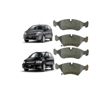 Imagem de Kit Pastilha de Freio Meriva 1.8/Zafira 2.0 8V 2010>Diant + Car80 Anti Chio 300ml