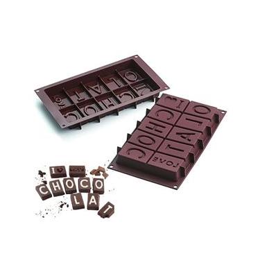 Imagem de Forma em Silicone Bombom Chocolate Sobremesa Silikomart