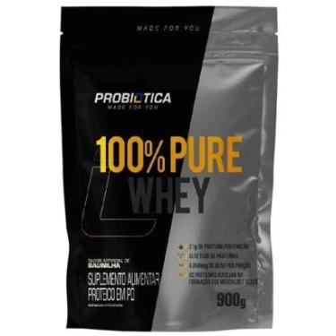 Imagem de REFIL WHEY 100% PURE CONCENTRADO 900G - PROBIOTICA-Unissex