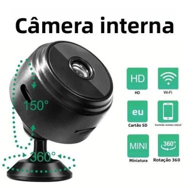 Imagem de Câmera Mini Wifi 1080P Sem Fio Com Visão Noturna Para Vigilância Resid