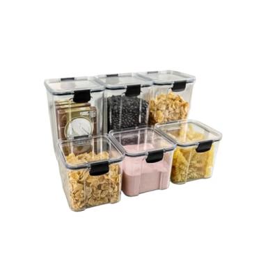 Imagem de Frasco Selado – Organizador Para Armazenamento De Alimentos(KIT 31-6 Potes)