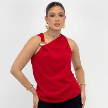 Imagem de Blusa Secia Regata Gola Redonda Feminina-Feminino