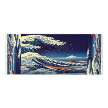 Imagem de Wassud Capas de lavadora e secadora de ondas, protetor de lavadora com sacos de armazenamento, capa de geladeira à prova de poeira com bolsos para lavanderia doméstica, cozinha, 120 x 55 cm