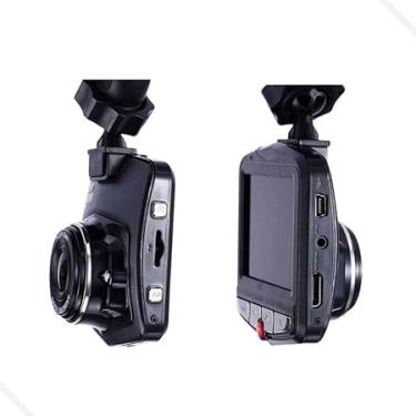Imagem de Câmera Veicular Dash Cam HD com Visão Noturna, G-Sensor, Loop de Gravação e Ângulo Amplo – Segurança e Registro Completo da Sua Viagem – Instalação Fácil e Ideal para Proteger Seu Veículo