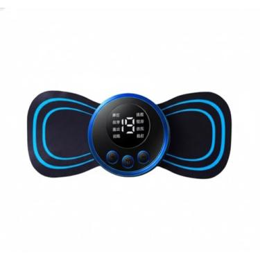 Imagem de Massageador Elétrico Portátil, Recarregável USB, com Ajuste de Intensidade para Alívio de Dor Muscular, Pescoço, Pernas, Coluna Lombar, Fisioterapia e Relaxamento Corporal