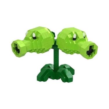 Imagem de Conjunto De Blocos De Montar Plants Vs Zombies, Personagens Do Jogo De