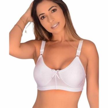 Imagem de 3 Sutiã Soutien Básico Reforçada Alça Reforçada Sem bojo Confortável -