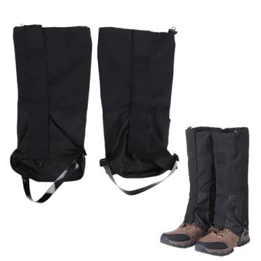 Imagem de HURRISE Polainas de Perna Ajustáveis ​​para Homens Polainas de Bota Ao Ar Livre Respirável à Prova de Chuva Com Tira de Tpu para Caminhada para Caminhada Com Raquetes de Neve, Escalada