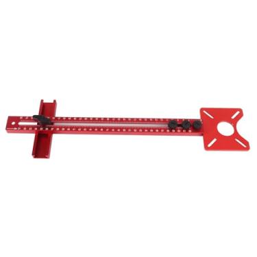 Imagem de GOTOTOP Suporte de Ranhura para Fresamento de Roteador 3 Em 1, Gabarito de Roteador Multifuncional Ajustável para Corte de Ranhura Em Círculo para Carpintaria até 445 Mm de Comprimento