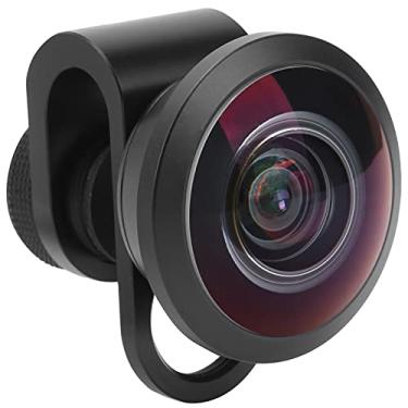 Imagem de aqxreight Lente Olho de Peixe para Câmera de Celular de 7,5 Mm Lente Olho de Peixe Asférica Externa para Telefones/IOS Pad ângulo Maior Mais Alto a Imagem é de Vidro óptico Asférico a Imagem Adota é
