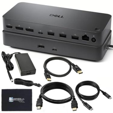 Imagem de Dell Pro Dock WD25 - Estação de ancoragem USB-C, garantia de 3 anos, suporte para dois monitores, Ethernet de 2,5 GbE - Estação de ancoragem Dell com adaptador de 130 W, HDMI, DisplayPort, cabo USB-C