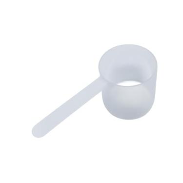 Imagem de 3/8 xícara (85 g. | 6 colheres de sopa | 90 ml) Colher de cabo longo para medir café, alimentos para animais de estimação, grãos, proteínas, especiarias e outros produtos secos (pacote com 1)