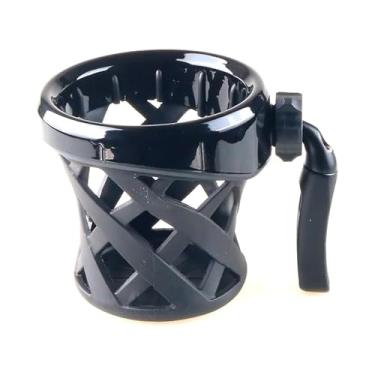 Imagem de 1 suporte universal para copo de guidão de motocicleta, material de policarbonato durável, compatível com Fat Bob, Low Rider, Deluxe, Dyna, XL1200, GL1800 F6B montagem de bebida fácil de instalação