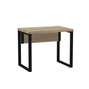Imagem de Mesa Escritório 900x600x750mm M900pe40tub Noce Naturalle-preto