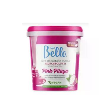 Imagem de Cera Depilatória Hidrossolúvel Pink Pitaya Depil Bella 600G