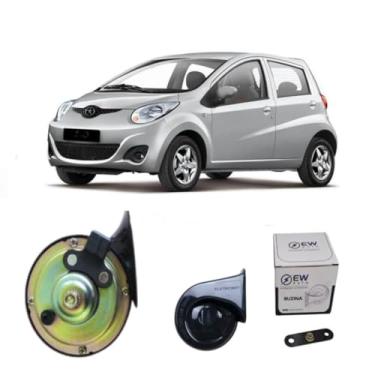 Imagem de BUZINA AUTOMOTIVA CARACOL COM PLUG 2 PINOS E CONECTOR PARA J2 2013 >2016 - TIGER AUTO