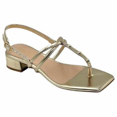 Imagem de Sandália Sua Cia Salto Baixo Feminina 8234-16352-Feminino