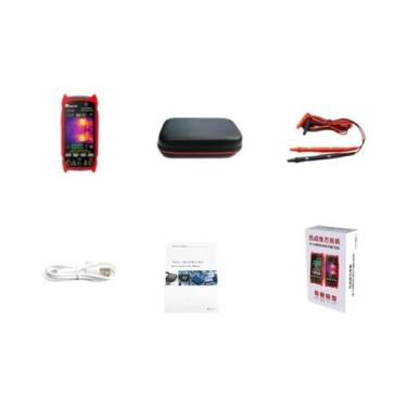 Imagem de Câmera Termográfica Multímetro ET14S IR 240x240 19999 Contagens Bateri