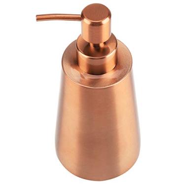 Imagem de Luqeeg Distribuidor Moderno de Loção de Sabão Em Aço Inoxidável 304 para Banheiro de Hotel Doméstico Rosa Dourado 350ml