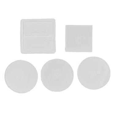 Imagem de Ainoli 5 peças de moldes de montanha-russa recicláveis, produção diy, fácil desmoldagem, molde de silicone para decoração de casa diy