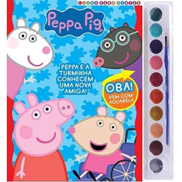 Imagem de Peppa Pig - Livro para pintar 03 - On Line Editora, 3
