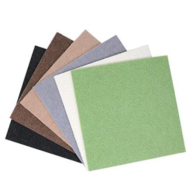 Imagem de POCREATION Tapete para Cadeira de Chão, Adesivo Antiderrapante para Cadeira de Escritório e Sala de Estudo, Com Fibra de Poliéster para Reduzir Arranhões e Proteger o Piso (Cinza)