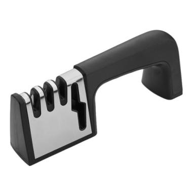 Imagem de Amolador Afiador De Facas Em Aço Inox Profissional Com 4-3 Afiadores Profissional(YT2314)