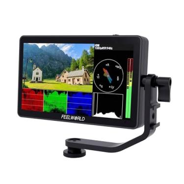 Imagem de F6 Plus V2 Monitor de Campo para Câmera DSLR - Tela Tática de 6 Polegadas 4K HDMI 3D IPS FHD 1920x1080 com Entrada Type-C, Assistente de Foco com Peaking de Vídeo