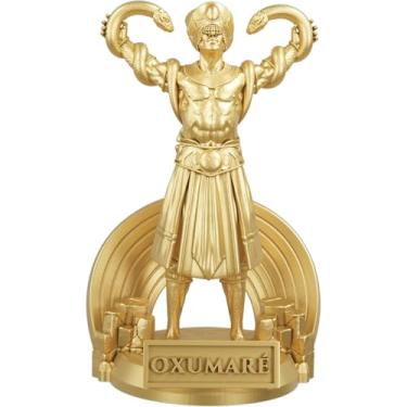 Imagem de Estátua Oxumarê Imagem Umbanda Candomblé Orixá (Cor Ouro)