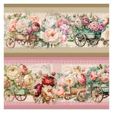 Imagem de Tecido Tricoline Digital Barrado Melissa 100% Algodão