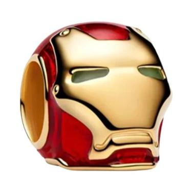 Imagem de Contas De Charme Marvel Spider-Man Iron Man Thor Para Pulseira Prata D