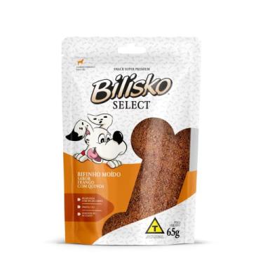 Imagem de Petisco Bilisko Bifinho Moído Sabor Frango Para Cães - 65G