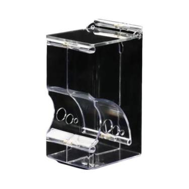 Imagem de Dispensador Automático De Ração Para Hamster E Coelho Em Plástico Tran