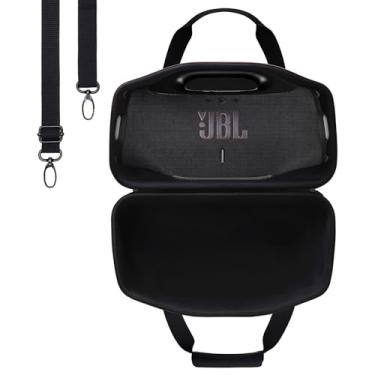 Imagem de Capa para alto-falante LTGEM compatível com alto-falante JBL Boombox 4 portátil à prova d'água, preto (apenas capa)