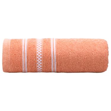 Imagem de Toalha de Banho Enxuta DROPS 100% Algodão Laranja Santista