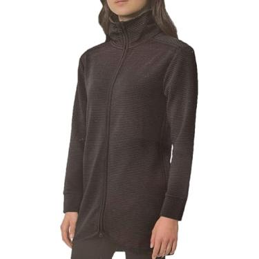 Imagem de Jaqueta Longa Otomana Feminina Mondetta Performance Gear (Preta, Grande)