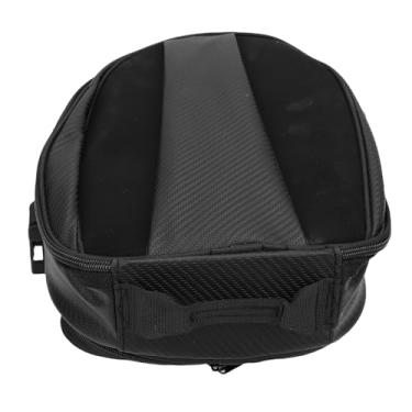 Imagem de POCREATION Bolsa Traseira para Motocicleta, Bolsa Multifuncional à Prova D'água para Porta-malas do Banco Traseiro Com Elasticidade Ajustável e Alças Resistentes, para Bicicletas de Rua,