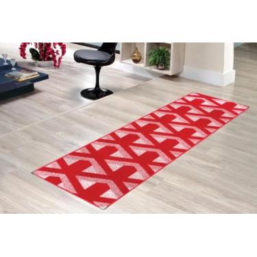 Imagem de Tapete passadeira andino 0,66 x 1,80 antiderrapante pousada sala corre