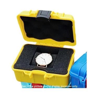 Imagem de Caixa Organizadora De Relógio Portátil À Prova d'Água Em Plástico ABS 