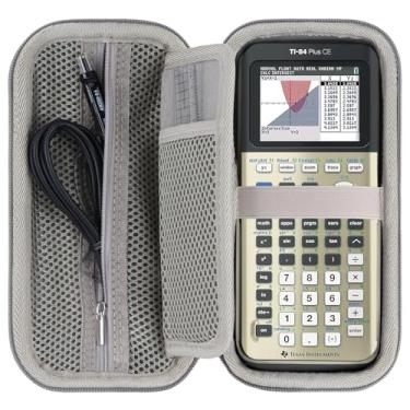 Imagem de RIYADAone Capa rígida de substituição para Texas Instruments TI-84 Plus CE/TI-84 Plus/TI-Nspire CX II CAS/TI-Nspire CX II/TI-83 Plus/TI-89 Titanium/TI-85 / TI-86 Color Graphing Calculator (caixa