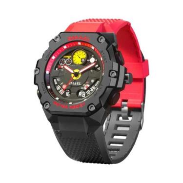 Imagem de Relógio Esportivo Digital Masculino À Prova D'Água SMAEL 8092 Com Dupl