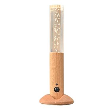 Imagem de Lâmpada de Parede com Detecção Inteligente do Corpo Humano Luz Noturna Automática Recarregável sem Fio Armário Corredor Lado da Cama Design Bastão Mad