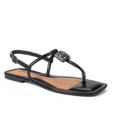 Imagem de Sandália Dakota Rasteira Metalizada Feminina Y9592-Feminino