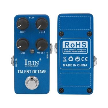 Imagem de Pedal De Efeito Para Guitarra Elétrica Octave IRIN Talent 3 Sons Separ